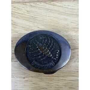 Scorpio Scorpion Horoscope Zodiac Star Sign Astrology Mar Vintage Belt Buckle